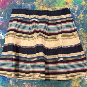 Anthropologie Striped Multicolor Skirt